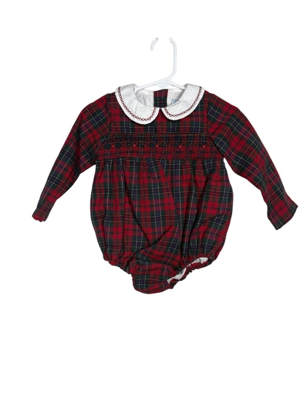Edgehill Collection x Darby Fallon Clark Plaid Romper Size 12